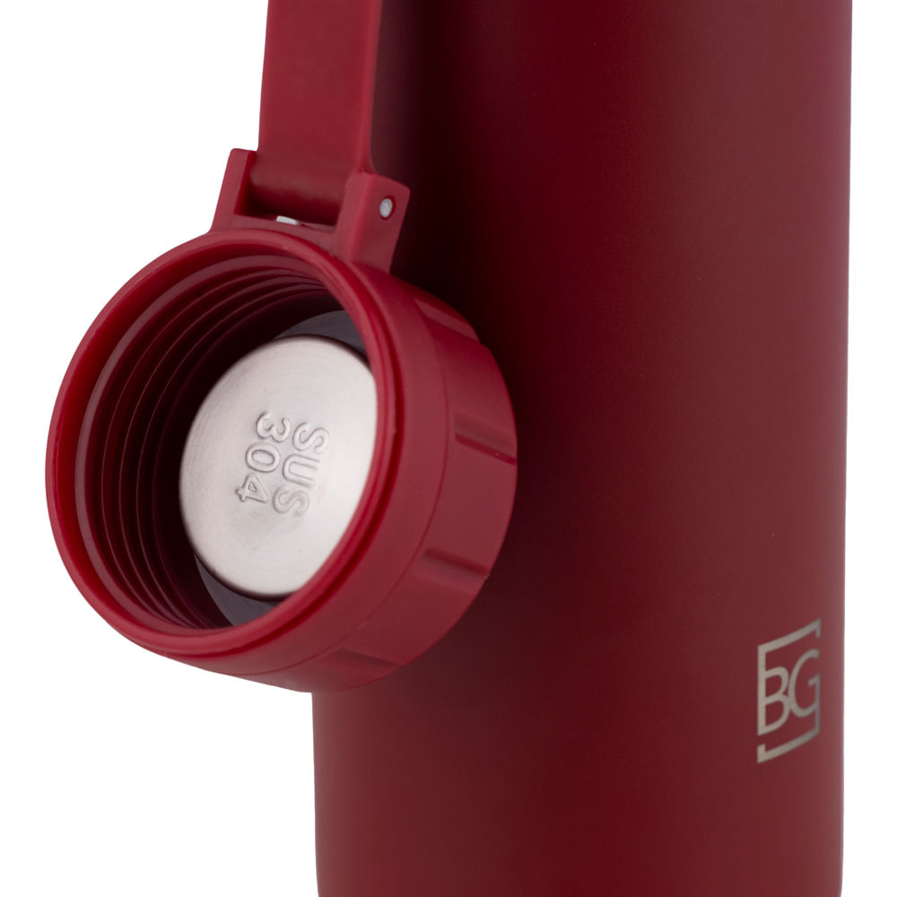 0161039651001 - GARRAFA TERMICA TN 1L COM ALCA VERMELHO -6-